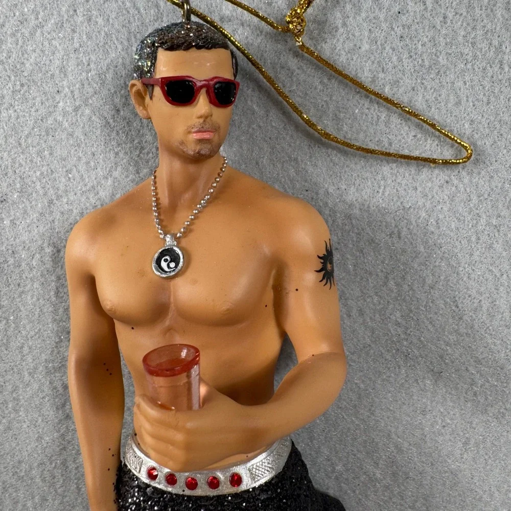 December Diamonds 2014 Yin and Yang Merman Retired Ornament 55-90843 w/Box
